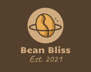 Coffee Bean Planet logo design