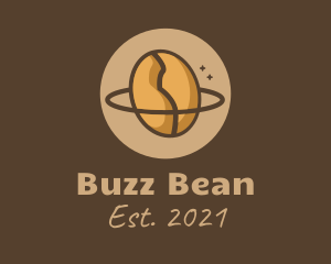 Coffee Bean Planet logo design