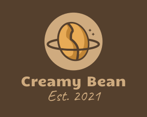 Coffee Bean Planet logo design