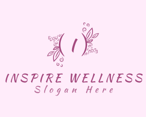 Floral Nature Wellness logo design