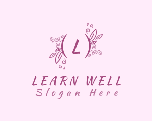 Floral Nature Wellness logo design