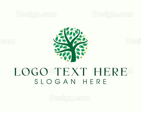 Tree Nature Landscaping Logo