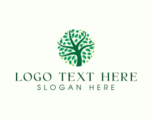 Tree Nature Landscaping Logo