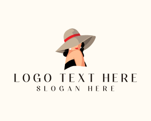 Fashion Lady Hat Logo