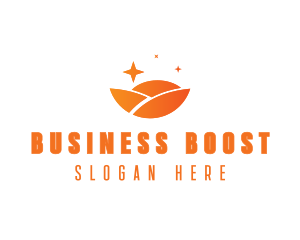 Sunset Landscape Business logo design