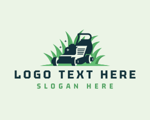 Lawn Mower Grass Cleaning logo