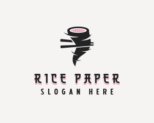 Sushi Asian Dining logo design