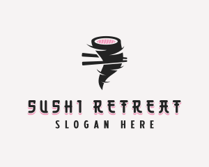 Sushi Asian Dining logo design