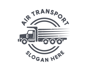 Cargo Logistics Truck logo design