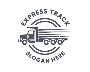 Cargo Logistics Truck logo design