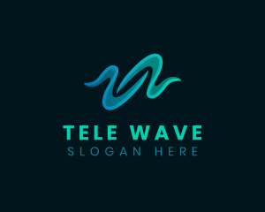 Sound Wave Digital Audio logo design