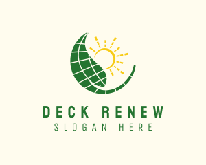 Renewable Solar Energy logo design