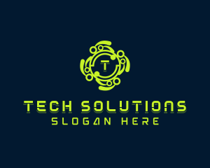 Software Tech Programmer logo design