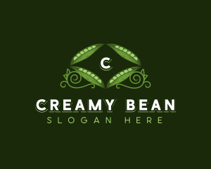 Bean Pea Vegetable logo design