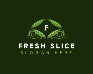 Bean Pea Vegetable logo design