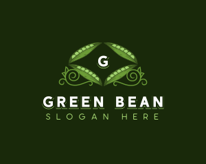 Bean Pea Vegetable logo design