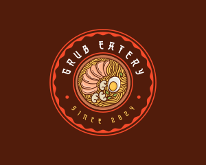 Asian Ramen Food Eatery logo design