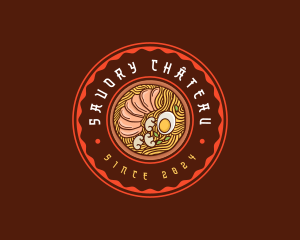 Asian Ramen Food Eatery logo design