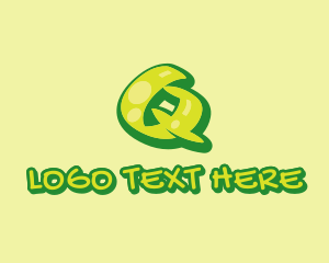 Graphic Gloss Letter Q logo