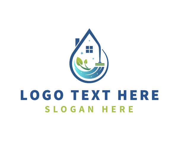 Eco Friendly House Cleaning logo