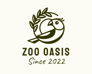 Parrot Aviary Zoo  logo design