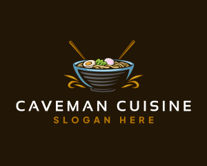 Asian Ramen Cuisine logo design