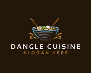 Asian Ramen Cuisine logo design