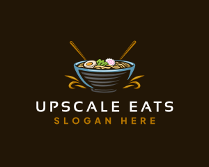 Asian Ramen Cuisine logo design