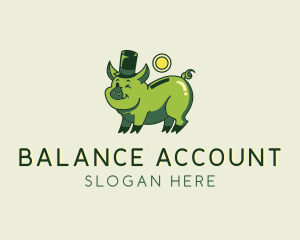 Pig Money Savings logo design