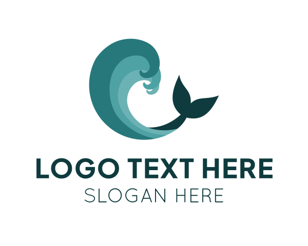 Surfing logo example 1