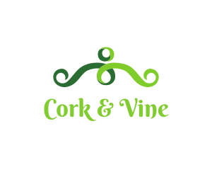 Green Vine Nature logo design