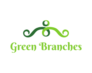 Green Vine Nature logo design