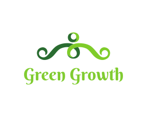 Green Vine Nature logo design