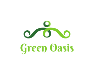 Green Vine Nature logo design