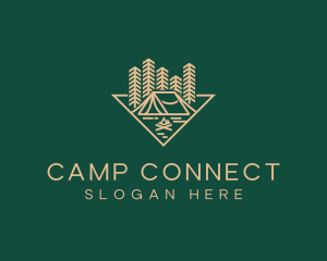 Outdoor Forest Camping logo