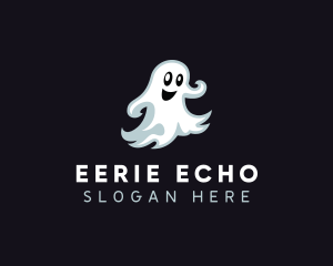 Halloween Scary Ghost logo design