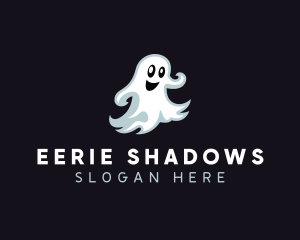 Halloween Scary Ghost logo design