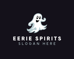 Halloween Scary Ghost logo