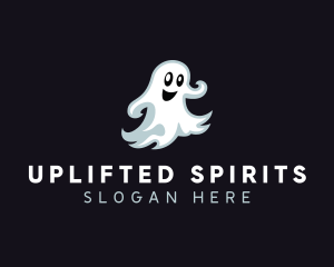 Halloween Scary Ghost logo design