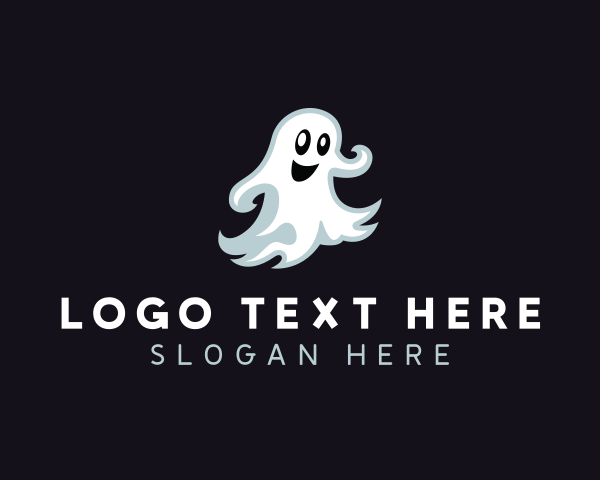 Ghost logo example 1