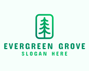 Pine Tree Planting logo design