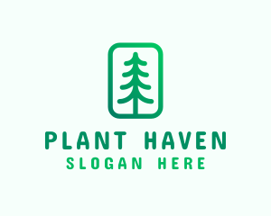 Pine Tree Planting logo design