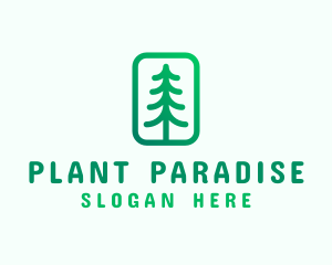 Pine Tree Planting logo design