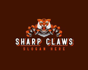 Fierce Tiger Claw logo design