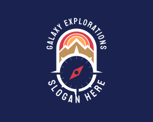 Travel Compass Expedition logo design