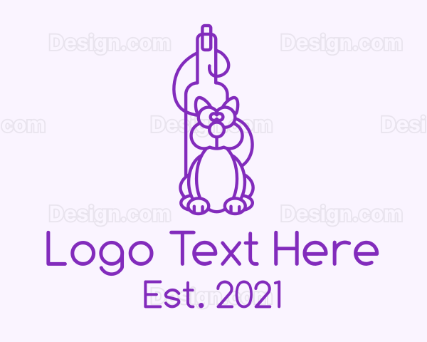 Purple Cat Wine Logo