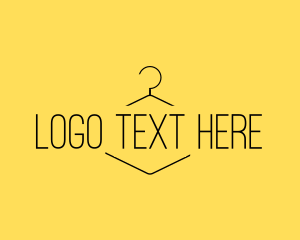 Minimalist - Minimalist Hanger Clothing logo design