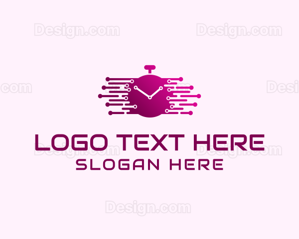 Tech Alarm Clock Logo