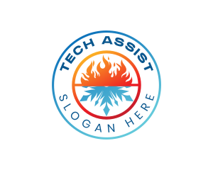 Heating Cooling Technician logo