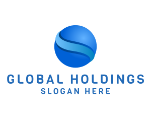 Global Technology Business logo design